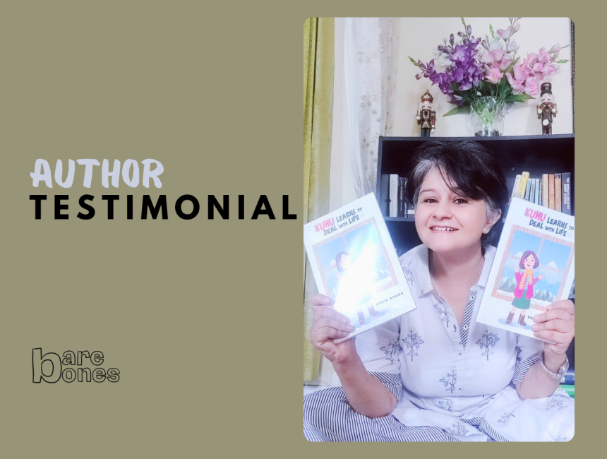 Author Testimonial by Sonia Dogra