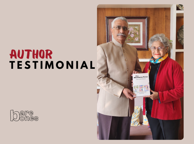 Author Testimonial by Veena Naravane